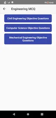 Mechanical Engineering Objecti android App screenshot 1